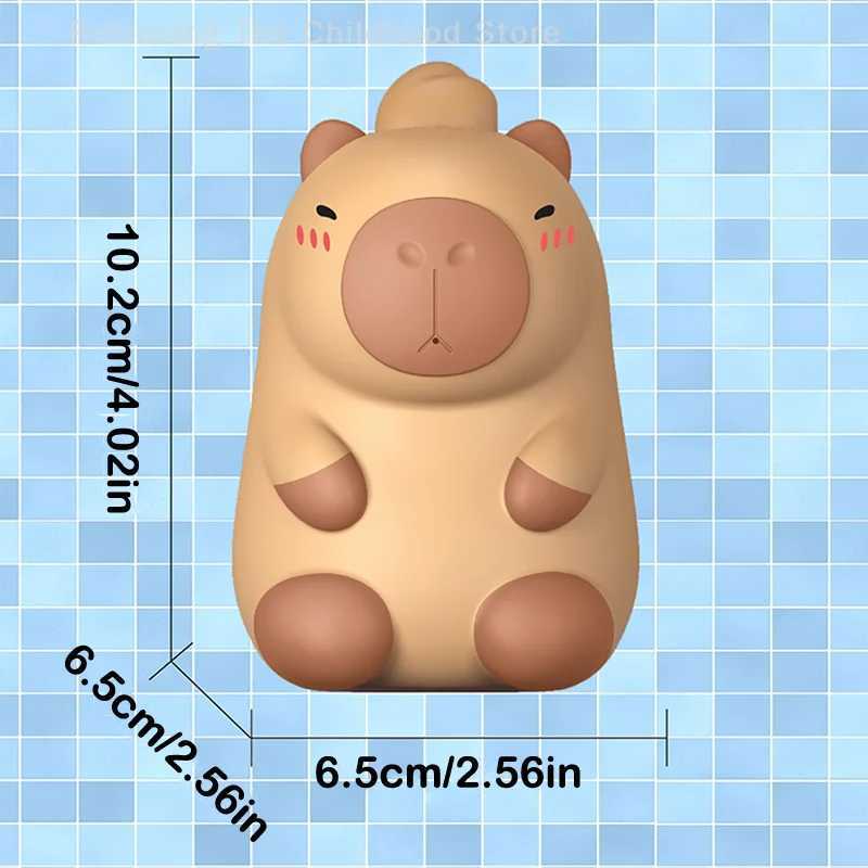 Kawaii Capybara Water Spray Toy Cute Cartoon Bath Toys Summer Outdoor Water Squirt Toys Childrens Splashing Toy For Kid Gifts C250915