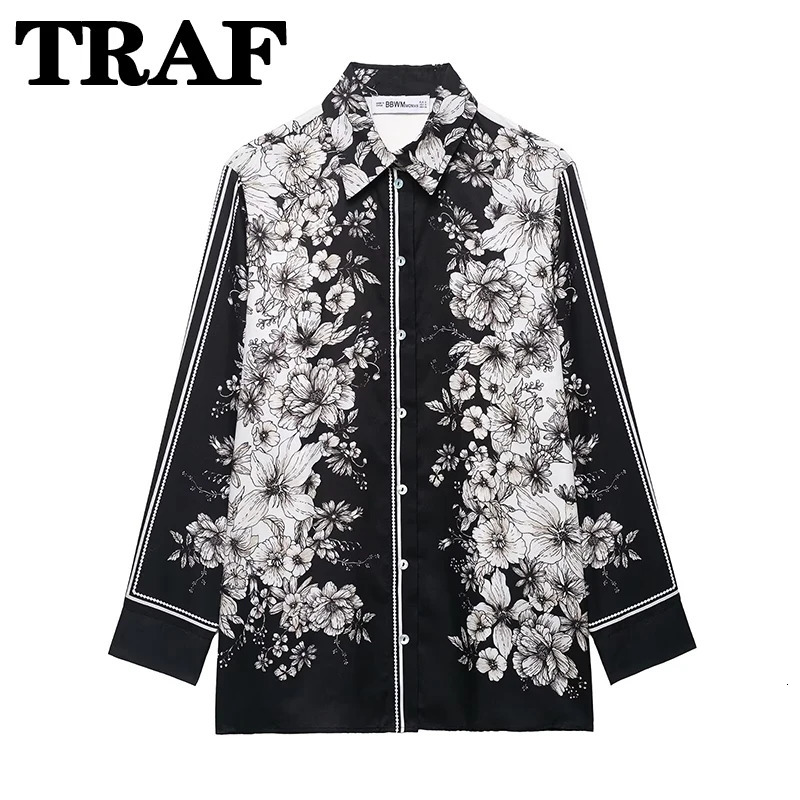 Chic Elegant Pants Set Womens 2 Pieces Fashion Printed Shirt Top Trousers Casual Sets Two Piece Woman Outfits 250915