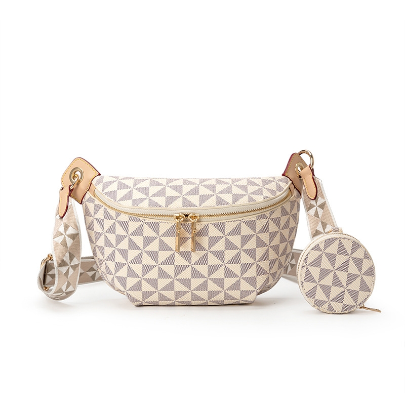 2025 New Light High-End Fashion Waist Women's Crossbody Bag, Printed Retro Casual Versatile fashion