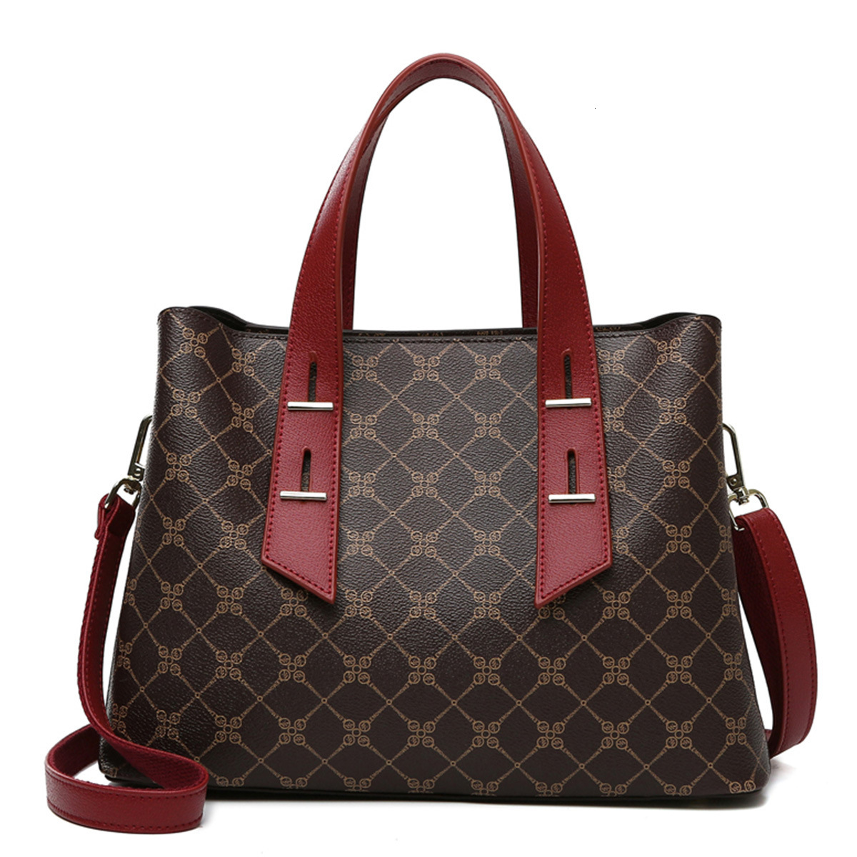 Women S Handbag New Printed Shoulder Bag Versatile Designer Bag Elegant Free Shipping Luxury Bag Commuter Tote Bag For Middle Aged Women