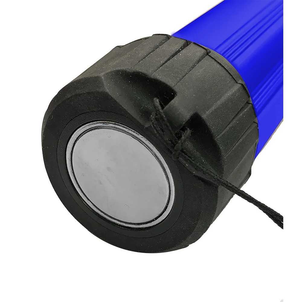 180 Lumens LED Flashlight Bulb 3 Watt High Beam Strobe Ergonomic Handle NonRoll Rubber Housing Nylon Strap Heavy Duty C250915