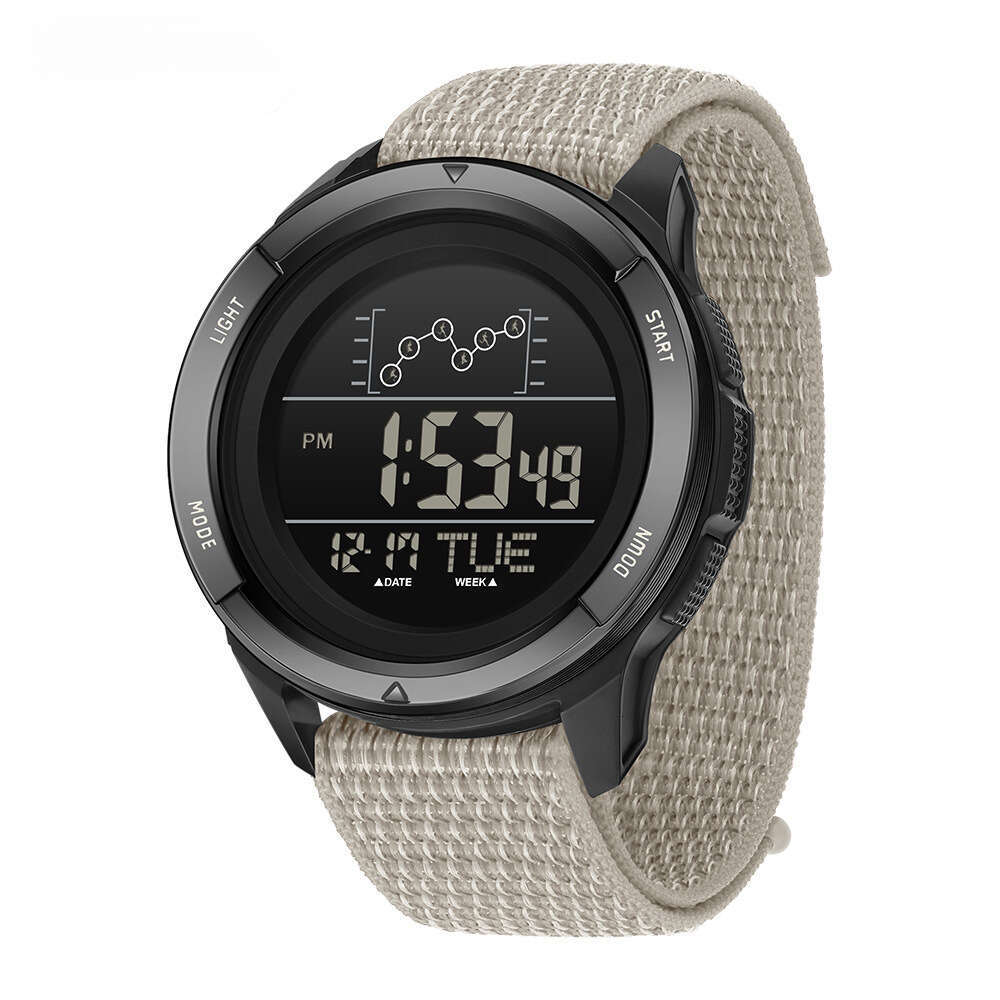 DHwatches Live Multi-Function Student Fashion Outdoor Trend Nylon Strap Electronic Watch