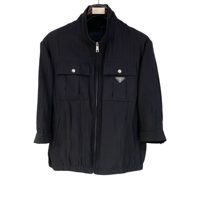 P Brand Denim jacket triangle logo outdoor mens and womens designer brand luxury gift Valentines Fathers Christmas