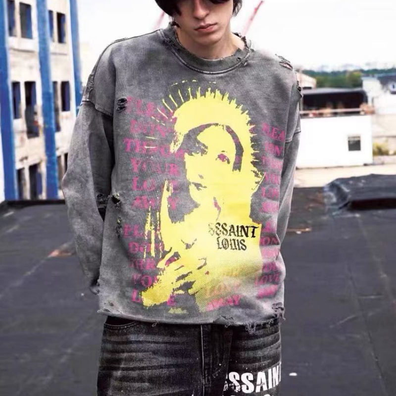 Men's Plus Size Hoodies & Sweatshirts Print Sweaters 26ss