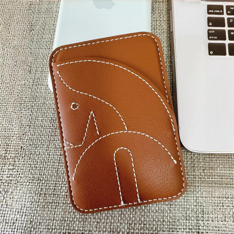 stampup Mage Safe, Leather Holder Magnetic Phone Case NFC Accessories, ID Card Storage Bag