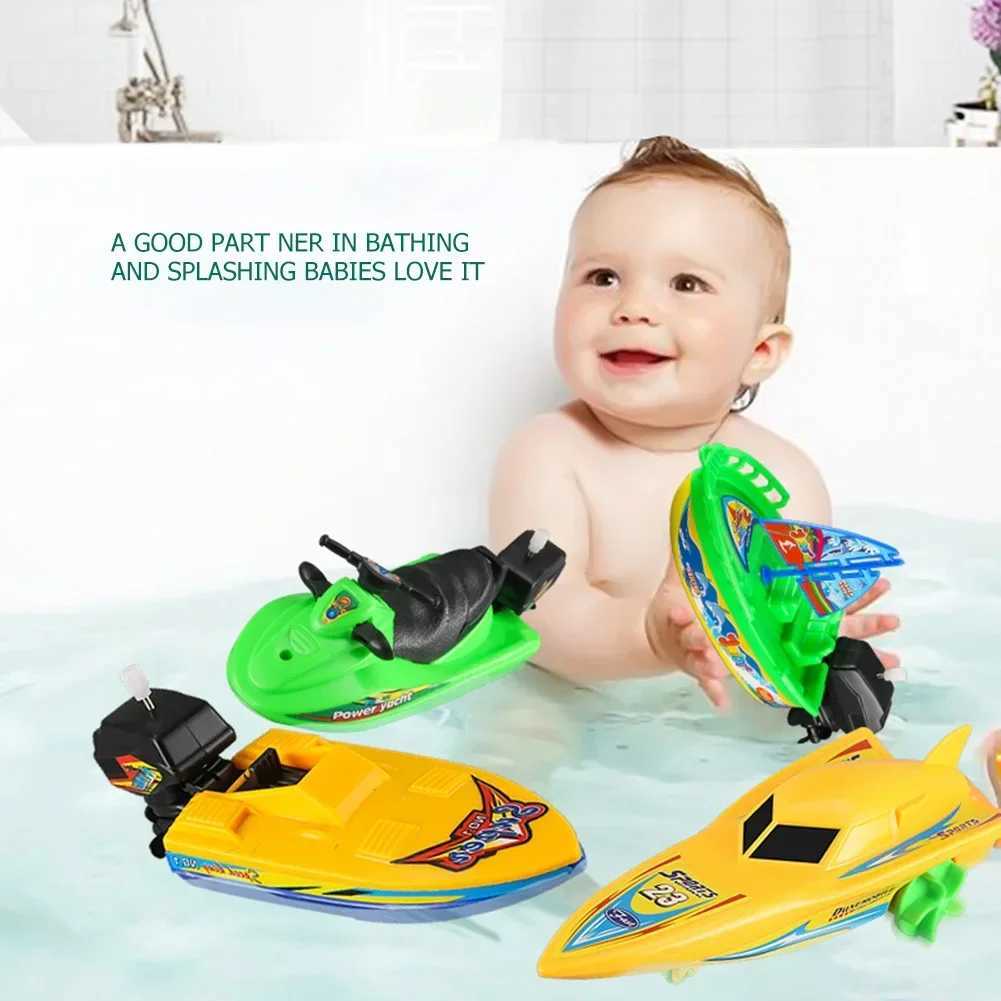 Winter Shower Bath Toy Wind Up Speed Boat Ship Creative Tub Adventures Enhancing Imaginative Water Play for Kids and Toddlers C250915
