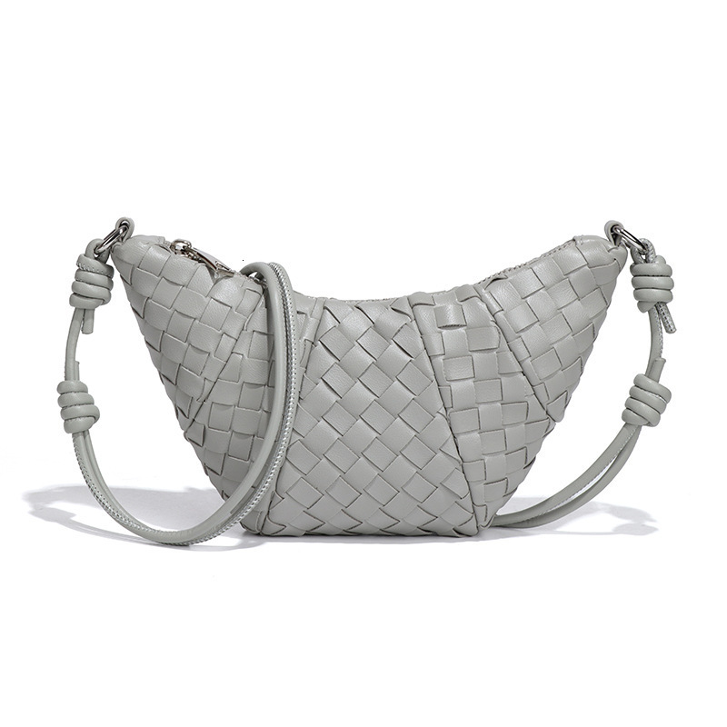 Luxury Brand Designer Bag Dumpling Bag Niche Handmade High-End Woven Crossbody Bag Simple Versatile Underarm Bag Large Capacity Bag For Women