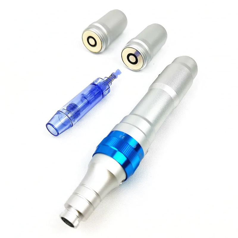 Original Ultima Drpen A6 with 2 pcs 12Pins Cartridges Home Use Wireless Skin Care Dermapen Tools Auto Micro Needling Derma Mesotherapy MTS Beauty Mach