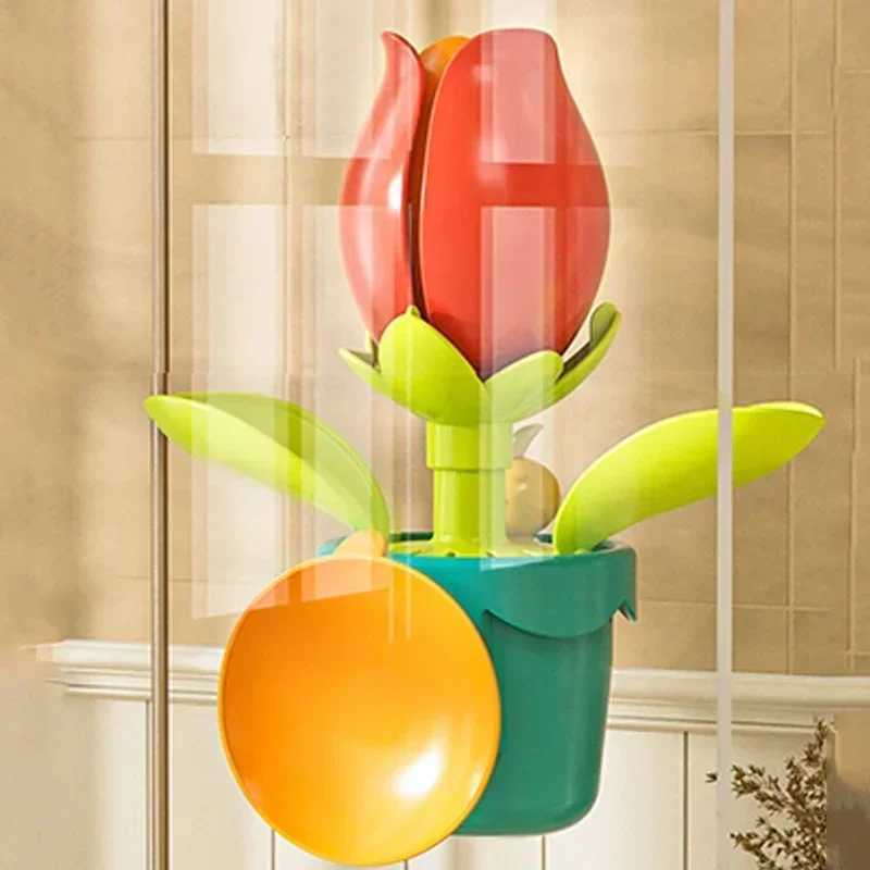 Children Funny Water Game Bath Toy Sunflower Bathroom Shower Spray Water Bathroom Bathtub Toy Fun Water Spray Sprinkler Toy Gift C250915