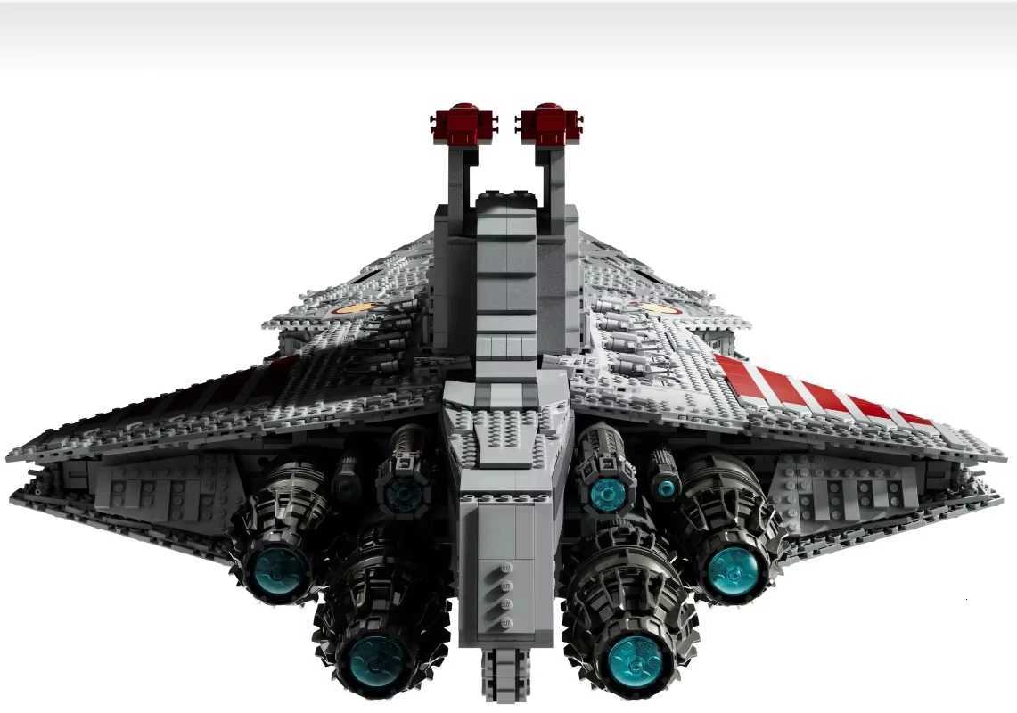 Moc 75367 Venator Class Republic Attacks Cruiser Model Building Set Block Space Toys for Boy Adult Christmas Gifts 5374Pcs Z250915