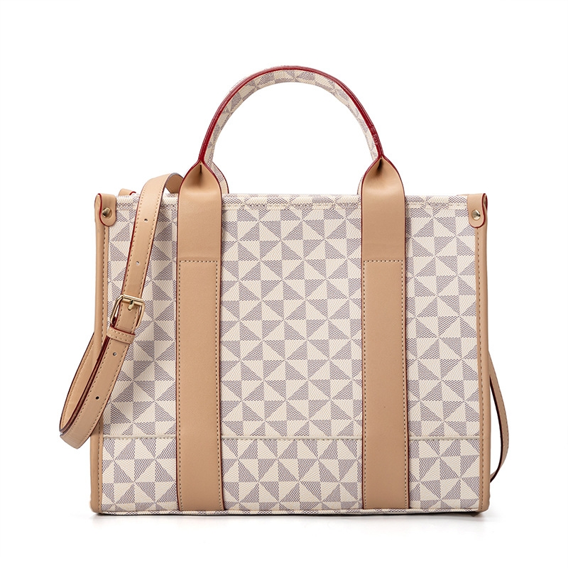 2025 New Light Versatile Shoulder Simple High-End Texture Printed Women's Bag, Casual Commuting And Work Tote Bag