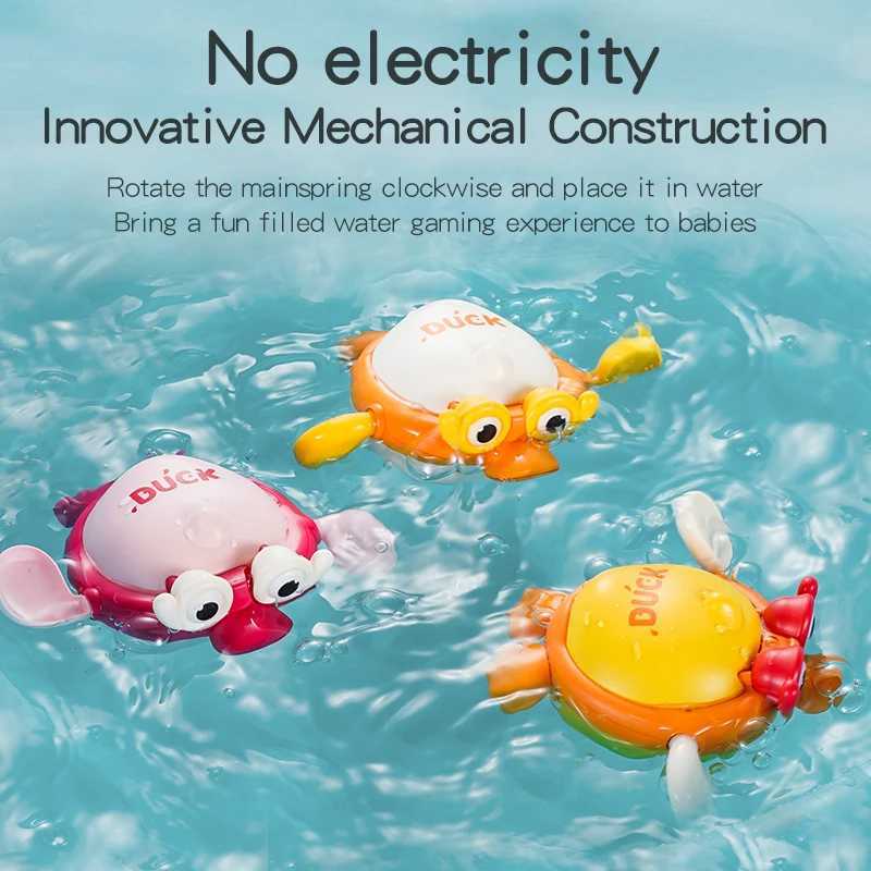 Bath Toys Kids Swimming Clockwork Dolls Play Water Fun Bathing Cute Funny Children Bathroom Shower Bathtub Animals Toy C250915