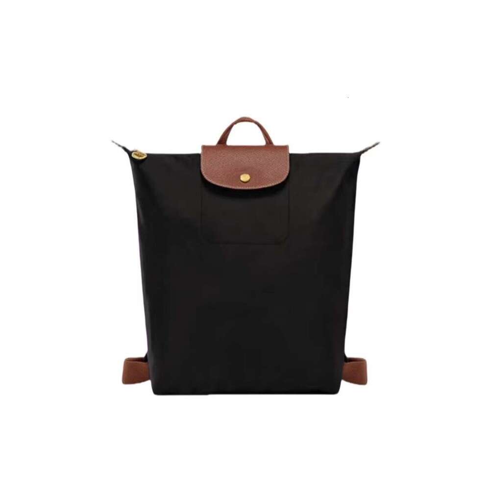 2025 New Upgraded Nylon Backpack Large Capacity Lightweight Foldable Double Shoulder Waterproof Casual Travel Dumpling Bag
