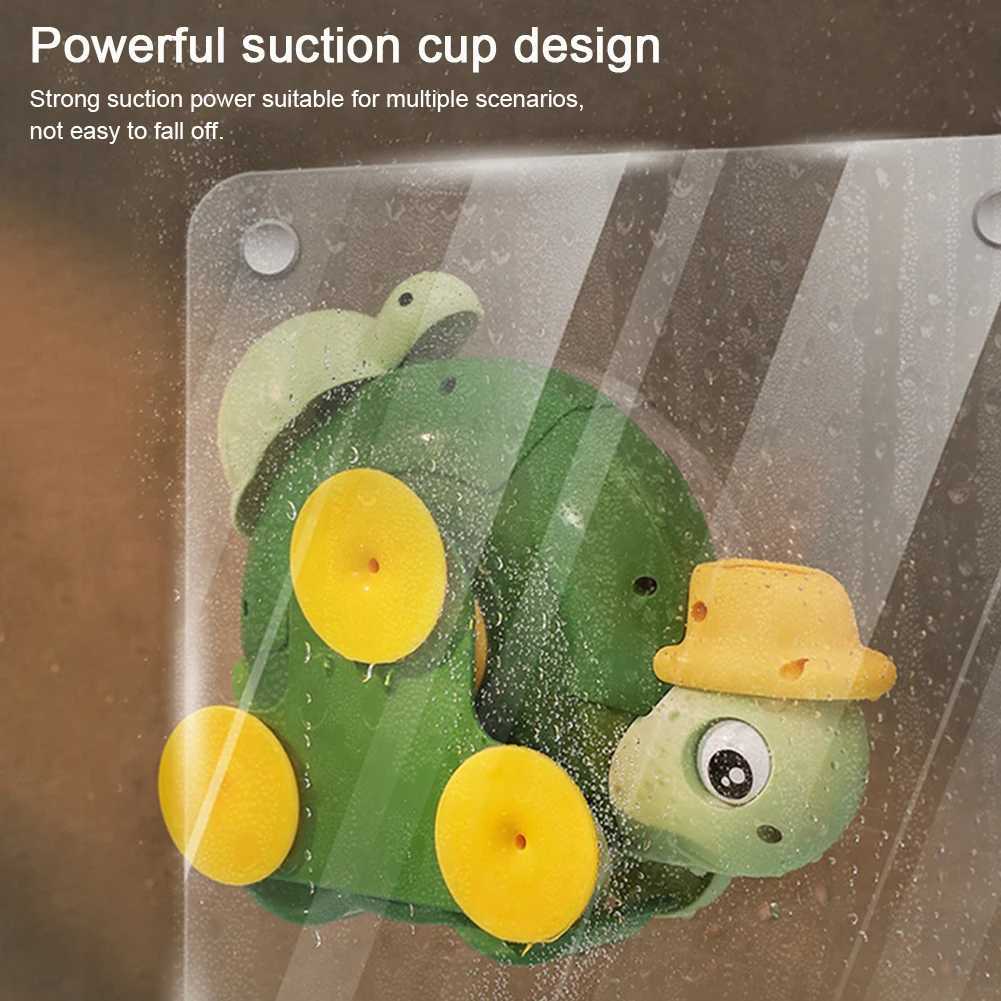 Swimming Turtles Bath Toy with Rolling Eyes Spinning Wheel Swimming Turtle Water Toys for Toddlers 1st Birthday 18M C250915
