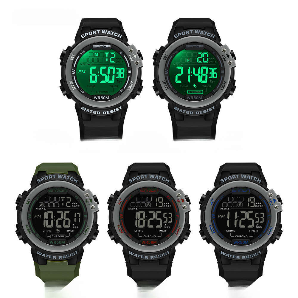 DHwatches TikTok Hot-Selling Electronic Multi-Functional Youth Watch Fashion Trend Luminous Student Wristwatch