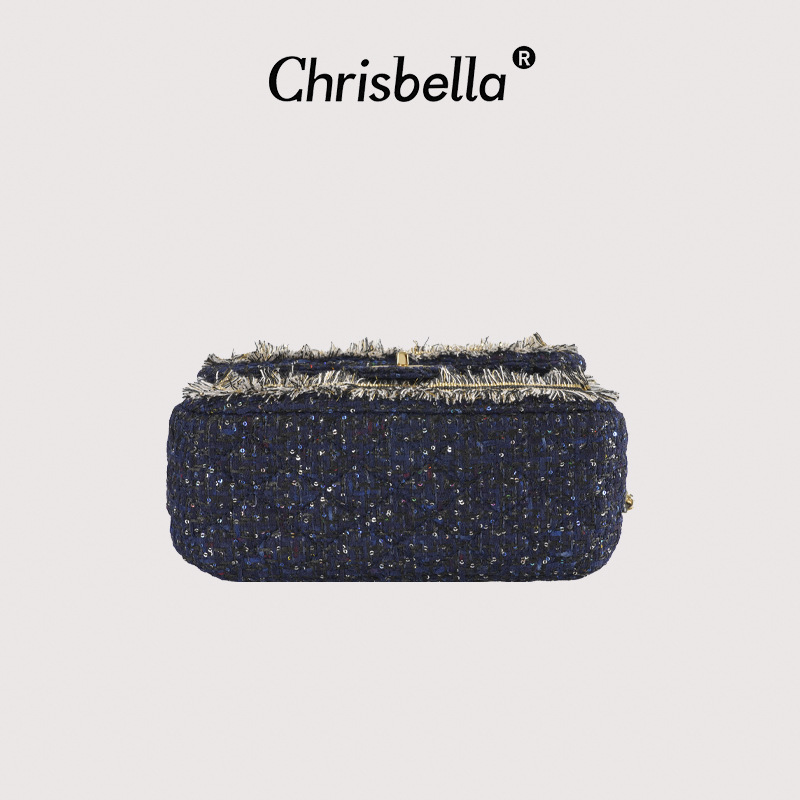 2025 New Shoulder Bag Women's Commuter Style Tote Bag Large Capacity Women's Casual Fashion Temperament Bright Diamond Bag