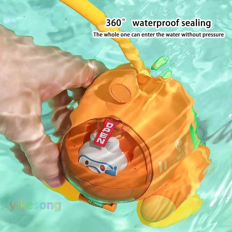 Baby Bath Electric Submarine Toys Shower Sucker Interactive Play Spray Bathtub Water Toys Sprinkler Baby Shower for Kids C250915