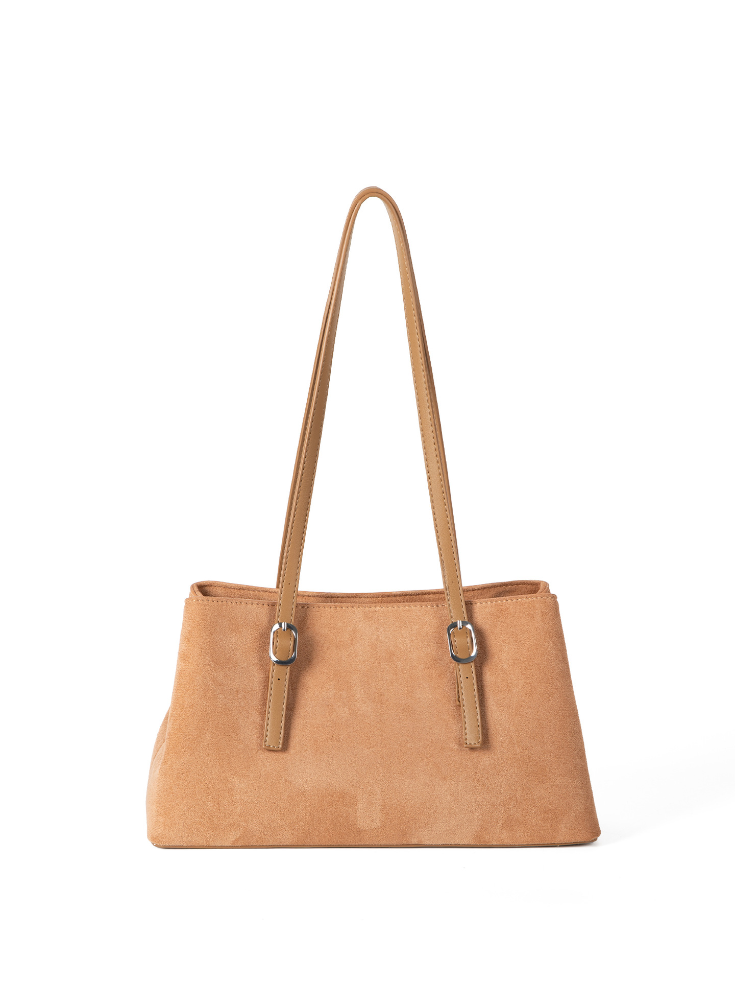 2025 Autumn and Winter New Style High-end Suede Tote Bag for Women Niche Retro Trendy Handheld and Single-shoulder Bag