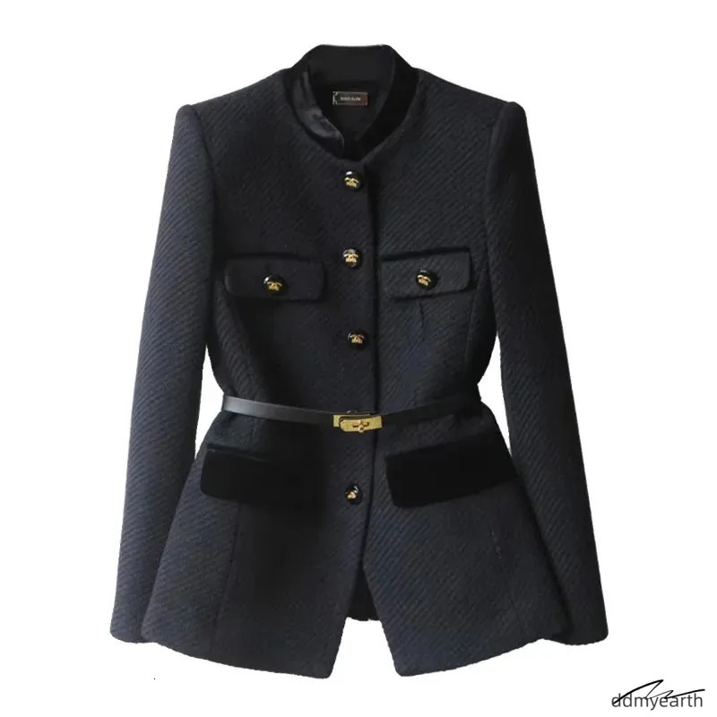 Lanjia- Spring Autumn Long Sleeve Casual Ladies Blazer Jacket Temperament Singlebreasted Loose Fashion Womens Suit Coat 250102 9Aaef ddmyEarth