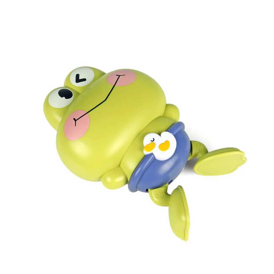 Childrens bath toys Clockwork frogs that float and swim C250915