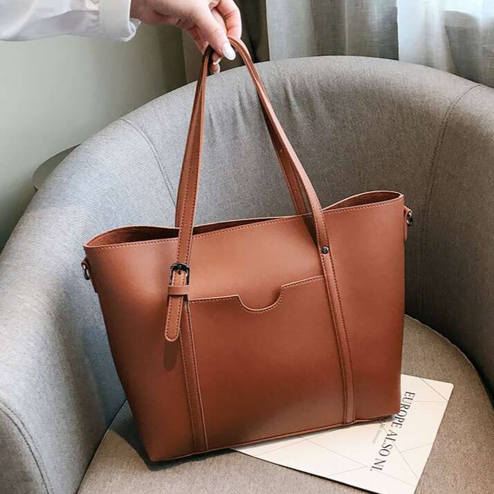 2025 New Single Shoulder Women Large Capacity PU Women's Handbag Tote Bag Designer Bags for Ladies