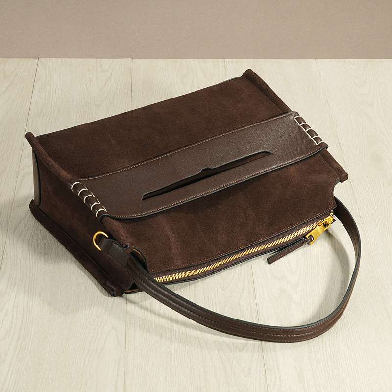 trend New Women's Shoulder Bag With Retro Style Fashionable Matte Frosted Leather Large Capacity Autumn New Designer Bag Women's Crossbody B