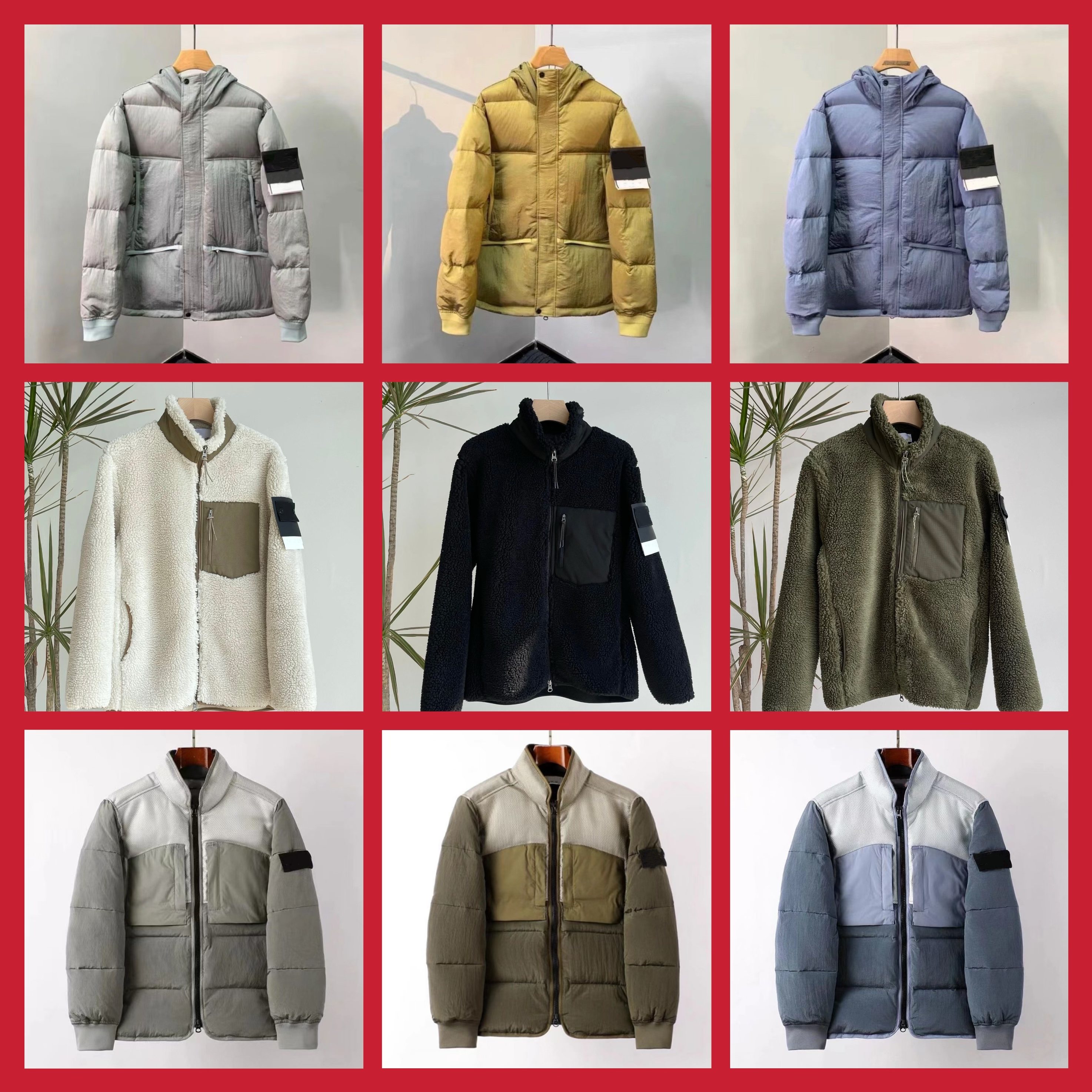 Designer's tops zipper Hooded Coat Men's Jackets Designer jacket Winter lambskin jacket assault suit waterproof sports jacket US size S-2XL