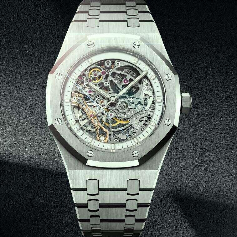 Audermarly Piquetly Watches Designer Mens Watch Automatic Mechanical/quartz Watch Checkered Dial Six Needle Calendar Timing Function Audemares Piquetly 213