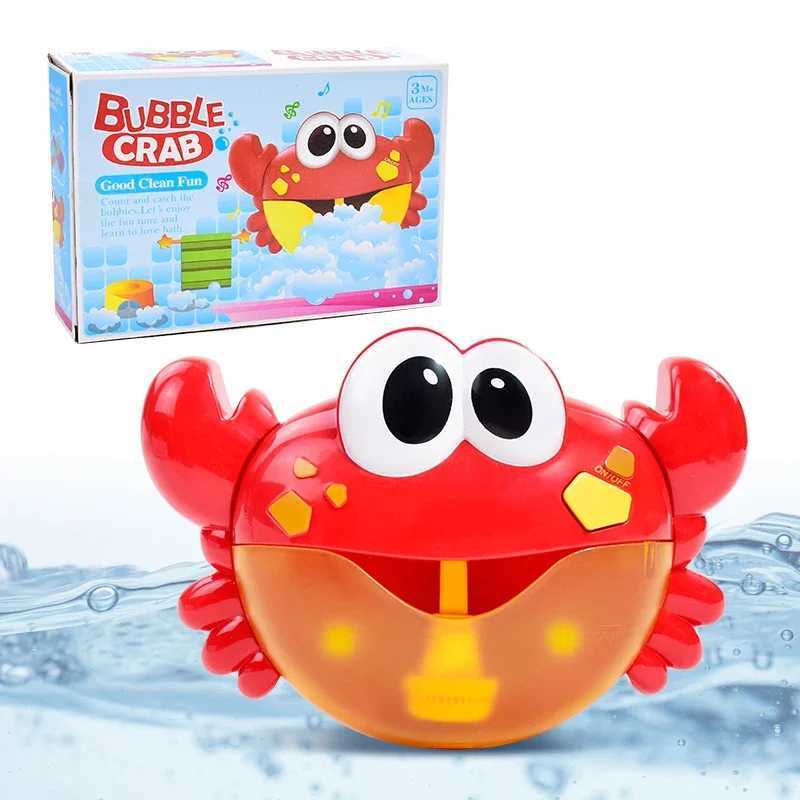 Creative Bubble Bath Toy for Kids Bubble Crab Frog Bubble Machine Bathroom Bathing Water Play Toys Bathtub Bubble Maker Toy Gift C250915