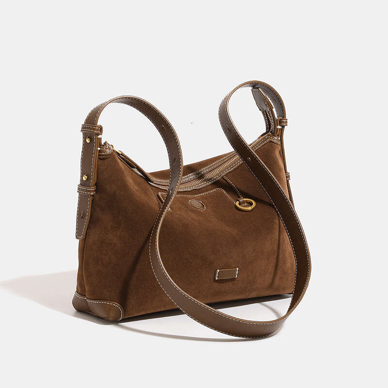 Designer Bag Tote Bag Shoulder Bag Trace Series Light Vegetable Tanned Leather Hobo For Women Suede Underarm Commuter Dumpling Single Shoulder Crossbo