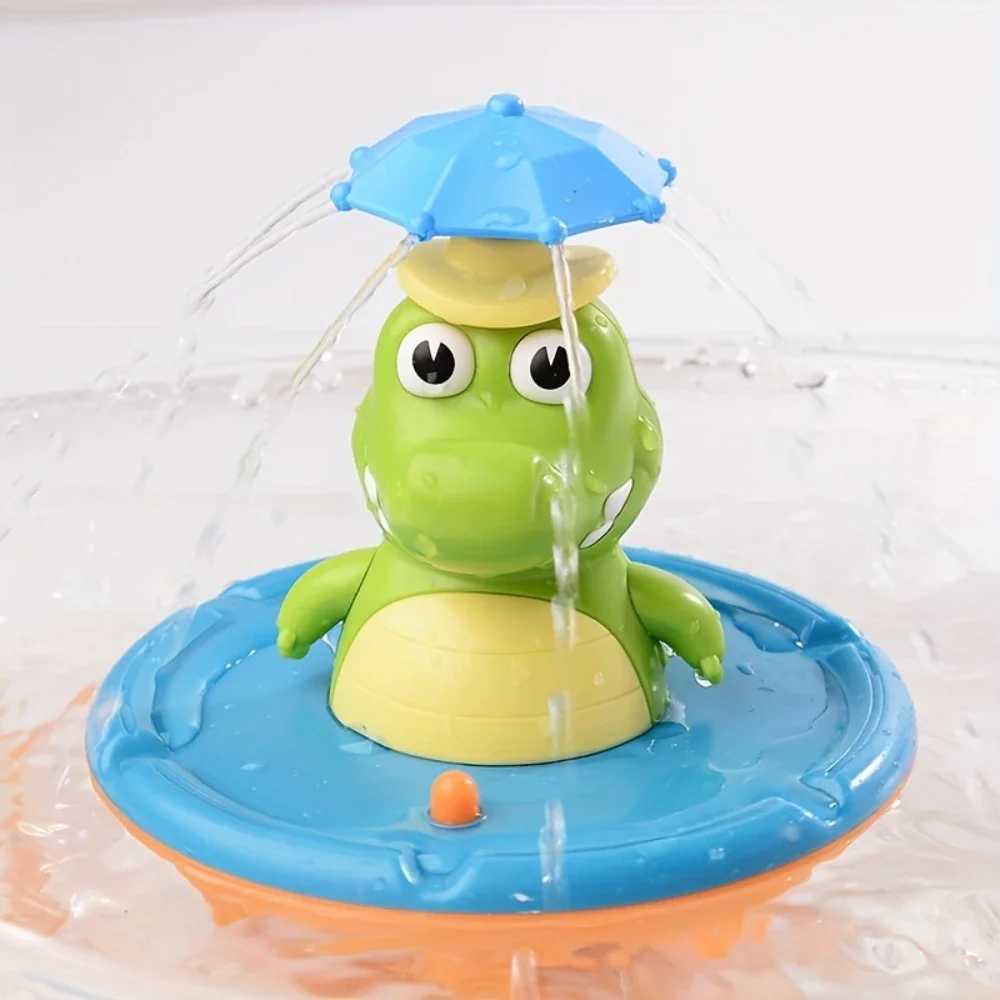 Baby Bath Toys Perfect for Bathtub Fun Pool Sprays 6 Pcs Water Jet Style Cute Crocodile Shape Infant Ideal Holiday Gift C250915