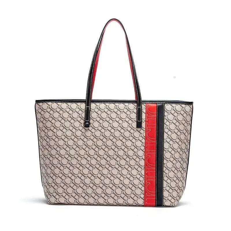 Feasting Ocn Handbag Date Party Fashion Classic Vintage Striped Design Women's Temperament Shoulder Bag