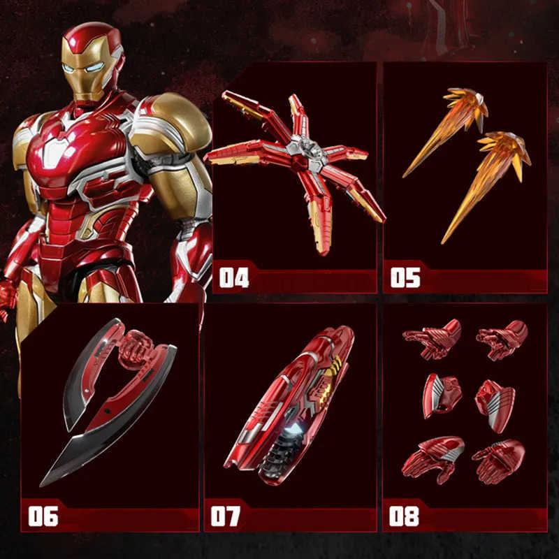 Disney BLOKEES Original : 's The Avengers Set - Build Your Own Figures with Thor, Iron Man (MK85), & Cap L260617