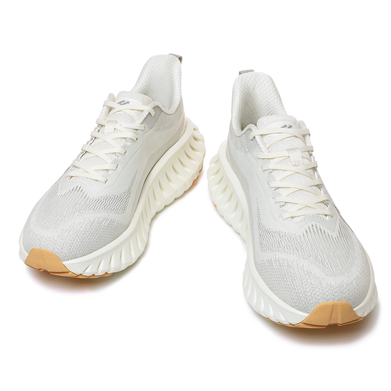 Men's Summer Outdoor Sneakers - Breathable Mesh Fabric & Cushioned Lightweight Running Shoes