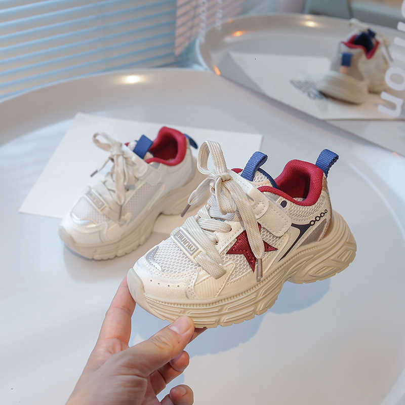 Children's dad shoes, breathable running shoes, early autumn net shoes, girls' sports shoes, 2025 new autumn style, boys' shoes, autumn