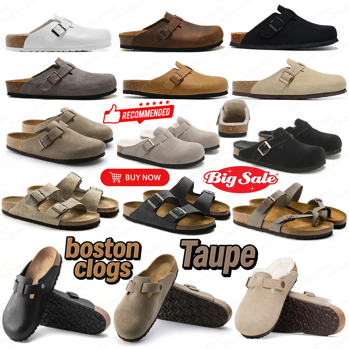 Designer Slides Sandals Clogs Genuine Leather Flip Flops Breathable Comfortable Summer Outdoor Shoes for Men Women in Black Brown Grey Mud