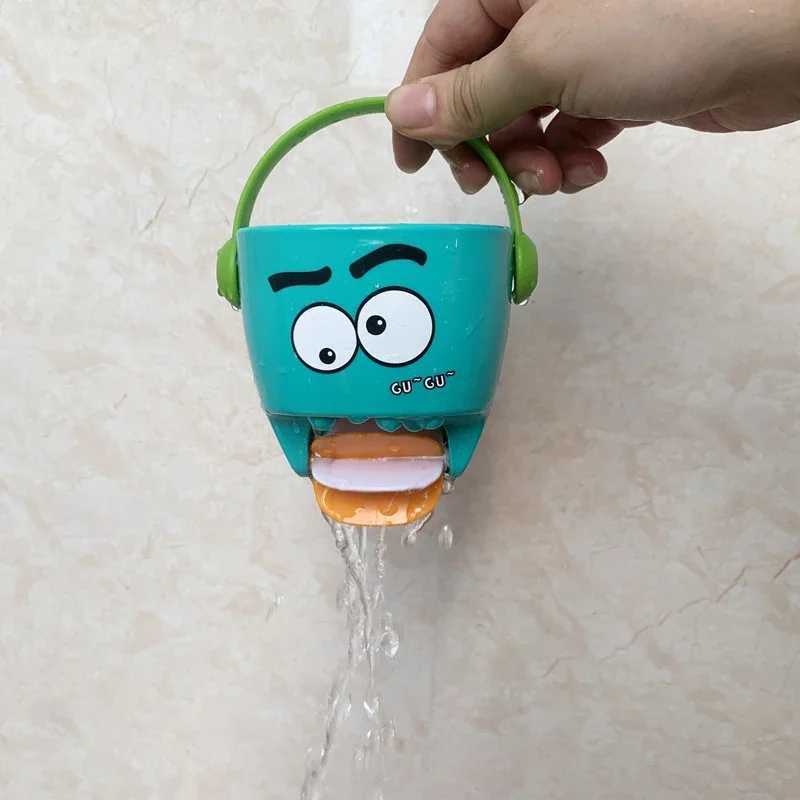Baby Shower Bath Toys Baby Bathroom Bathtub Mini Leaky Bucket Beach Toys Sprinkling Shower Play Water Cups Gifts For Toddler C250915