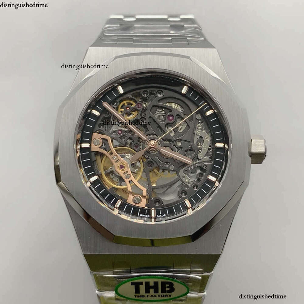 Royal 15407ST.OO.120ST.01 5A Quality 1 to 1 SuperClone THB Factory 41mm Mens Watches Automatic Mechanical 2131 Movement Gift Box Watch WJZ