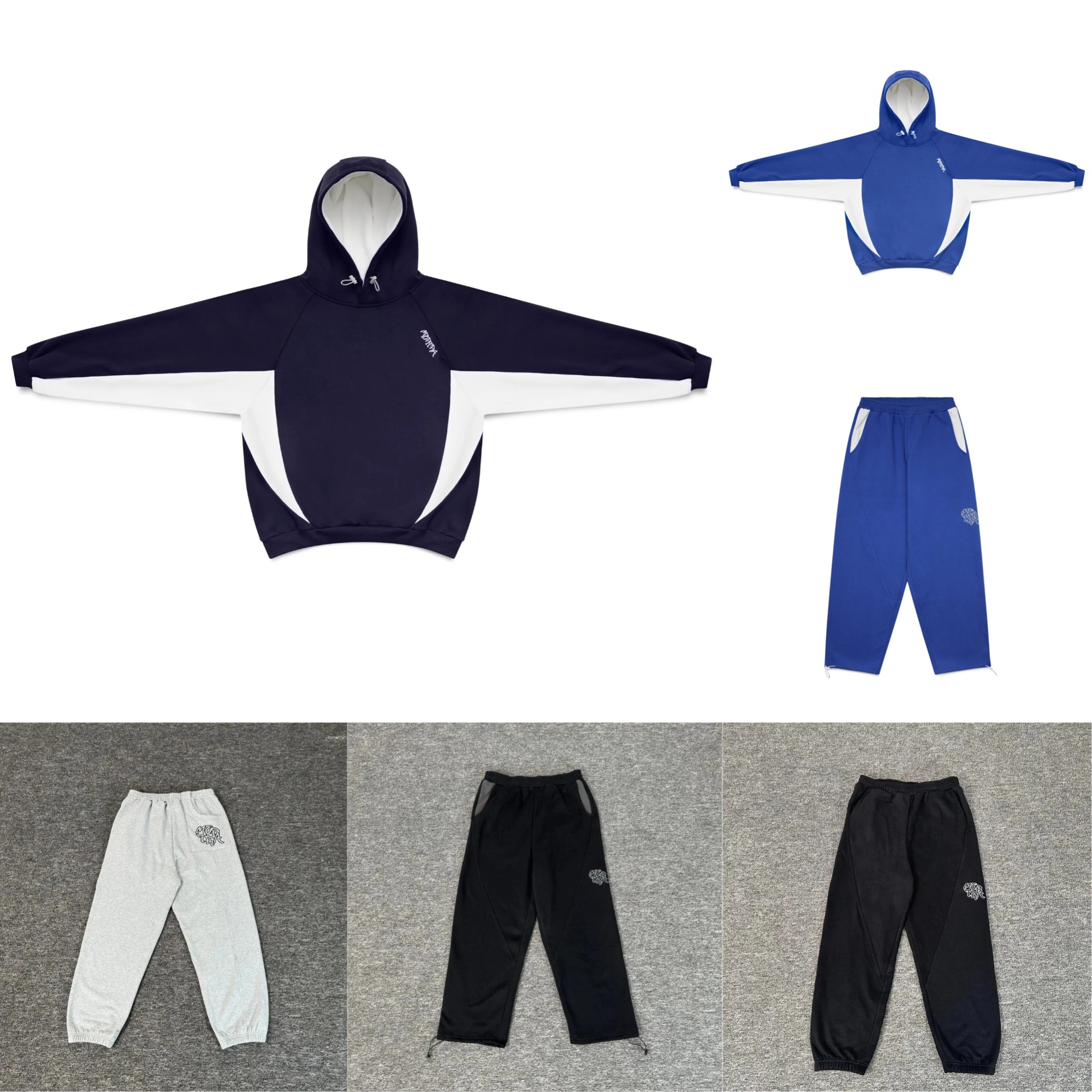 Men's Tracksuits Designer Tracksuits Luxury Black Mertra Jogger Drawstring Sweatpants Men Women Pure Cotton Oversized Embroidery Logo Casual Pants