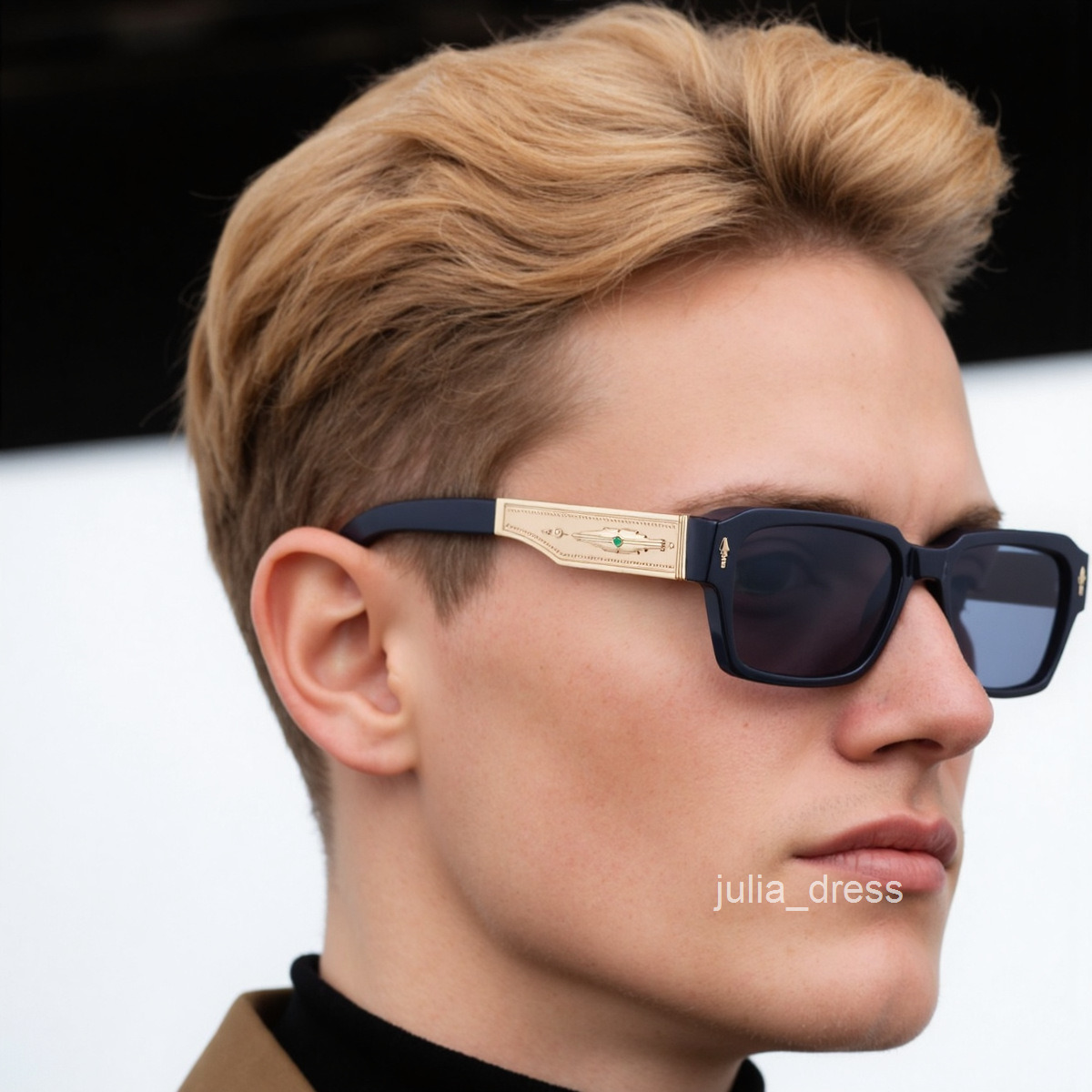 2025 New Highend Sunglasses for Men Square Frame Sun Protection Driving Special Premium Sunglasses