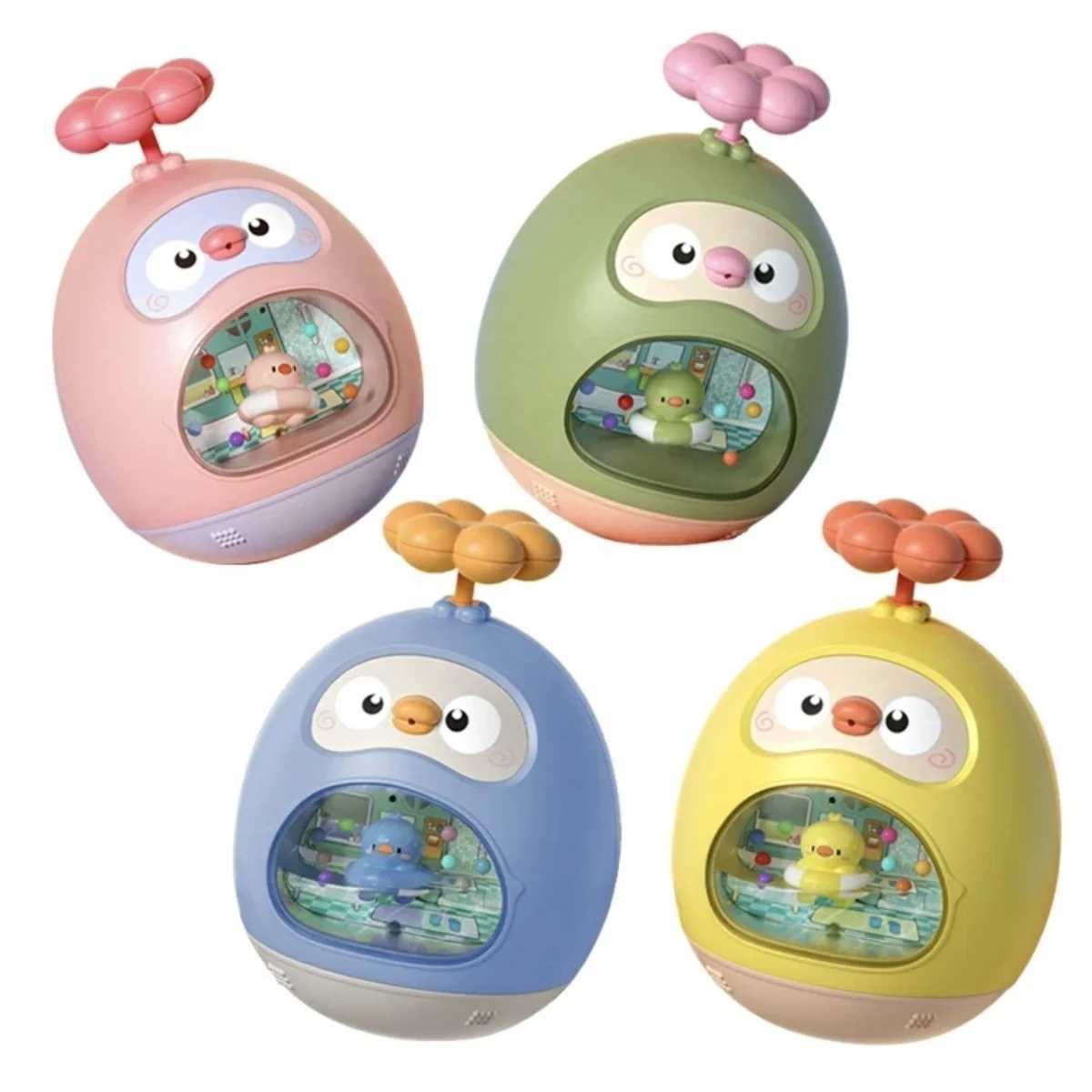 Duck Bath Toys Tumbler Bathroom Gadgets Bathtub Water Amusement Shower Bathing Toy for Toddler 6 To 12 Months Gift C250915