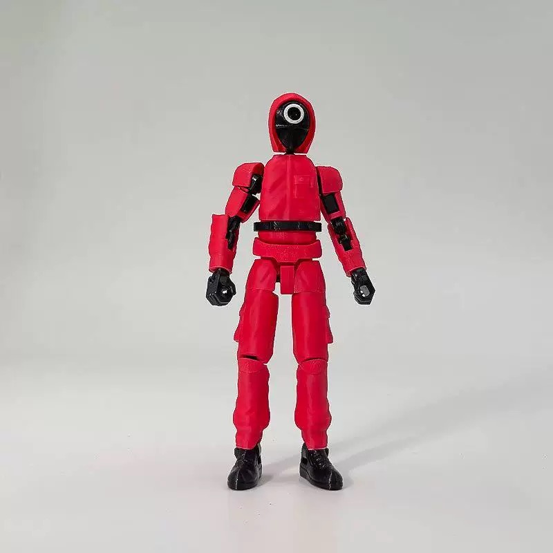 Movie - themed Peripherals: Authentic Articulated Little Red Figures