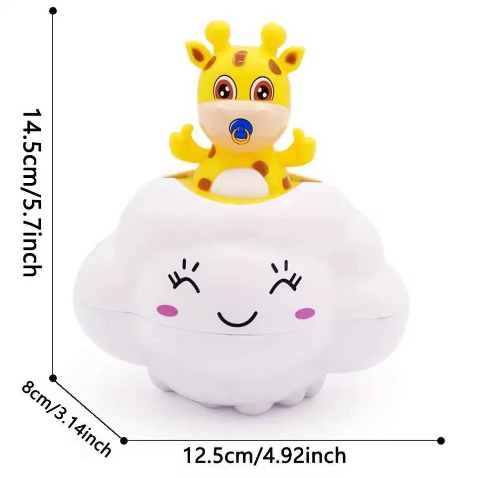 Baby Bath Toy Bathing Cute Swimming Water Spraying Clouds Shower Bath Summer Sprink Toy Kids Water Playing Bathroom Shower Tool C250915