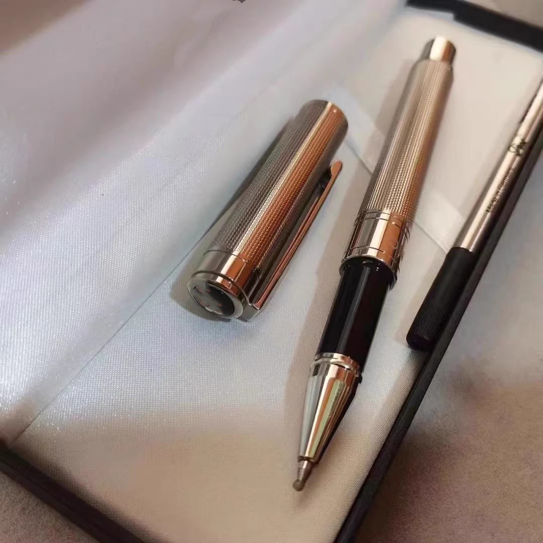 MB Large Class Star Traveler 163 Series Signature Pen Pearl Pen Steel Pen of Metal Office Gift Balance Pen No Box