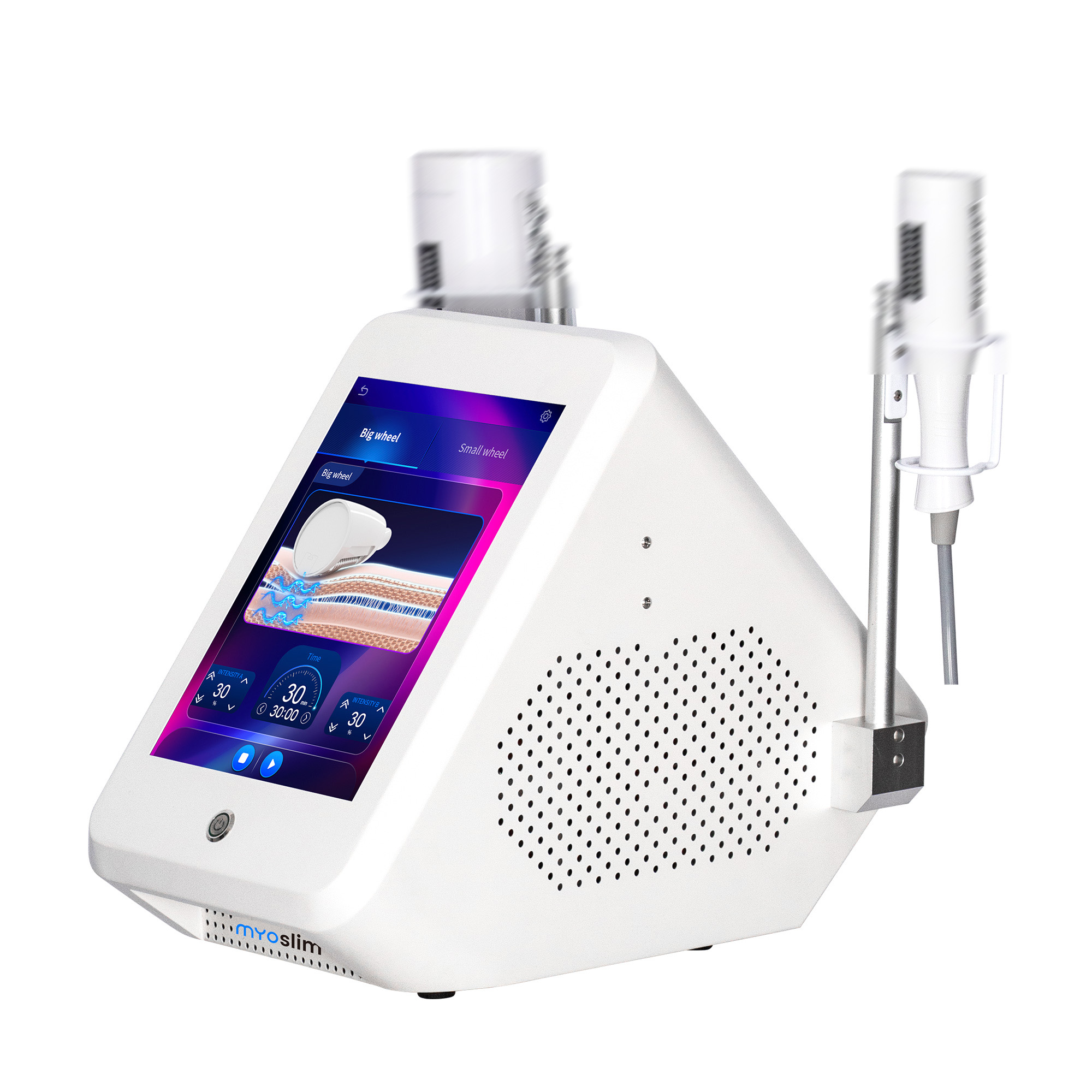MYOSlim EMS Roller Slimming Device Professional Beauty Salon Fat Reduction Equipment Improve Body Shape Tone Buttocks Build Abs Muscle Toning For Men 