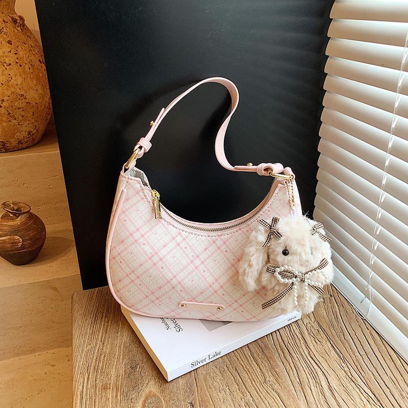 Luxury Brand Designer Bag Nanfeng Style Summer Outing Paris Underarm Bag For Women 2025 New Retro Plaid Commuter Single Shoulder Crossbody Bag