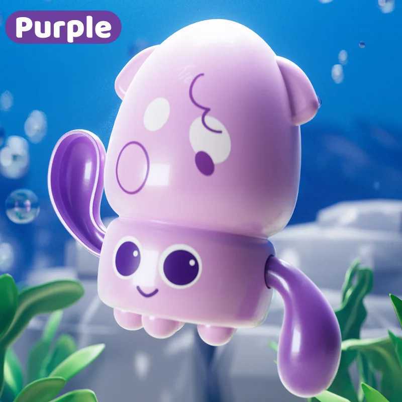 New childrens bath toys with winding chains childrens water play and bath toys octopus water toys C250915