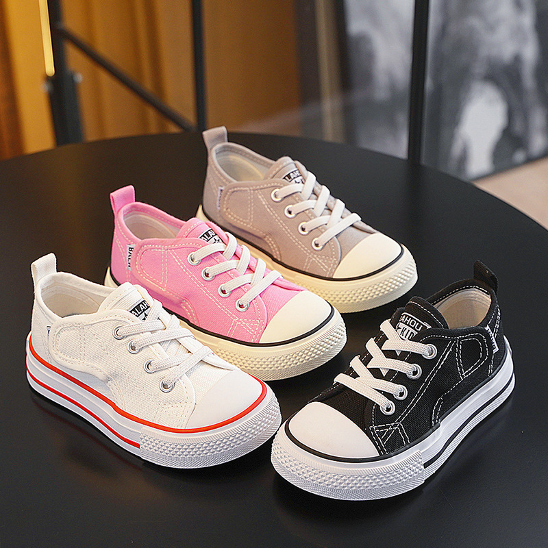 Sneakers for Toddler Sport Casual Fashion Youth Children Flats Canvas Shoes Boys Girls Kids Loafers Large Sizes 20 - 37 K0182 XJ260303