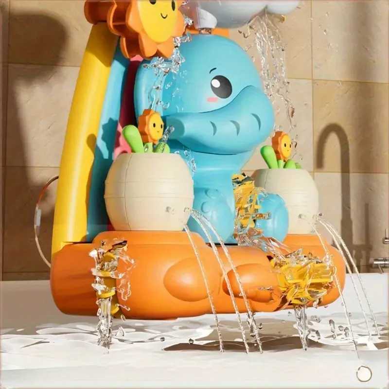 Baby Bath Toys for kid Bathtub Toy Light Up Floating Squirting Toys Duck Fishing Net Game Toddler Shower Toys Water Pool Toys C250915