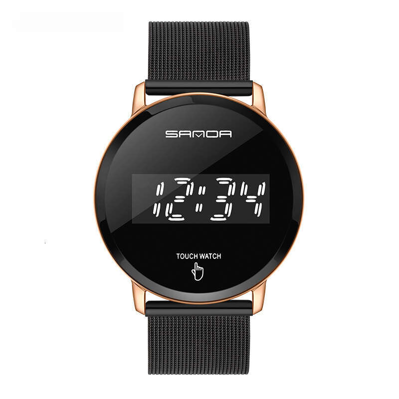 DHwatches LED Touch Screen Women Waterproof Student Special Forces Youth Sports Multi-Function Men Electronic Watch